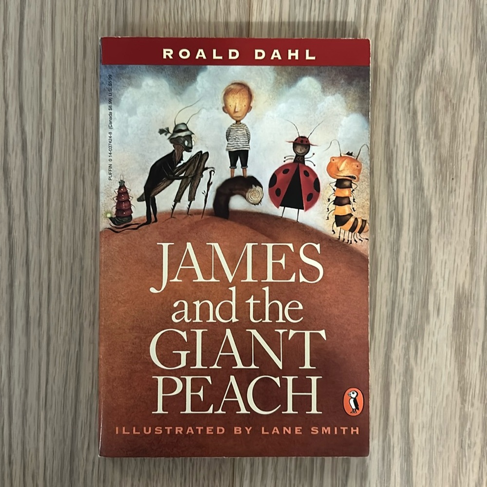 3/$13 James and the Giant Peach By: Roald Dahl